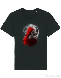 Tricou STANLEY STELLA barbat Wolf hood Negru