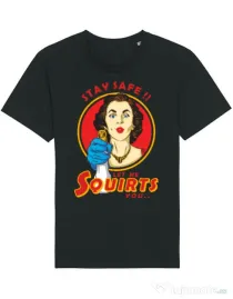 Tricou STANLEY STELLA barbat Squirts Negru
