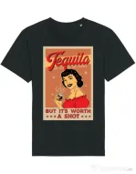 Tricou STANLEY STELLA barbat Worth a shot Negru