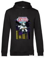 Hoodie barbat cu gluga Cleaning league Glove Negru