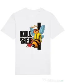 Tricou STANLEY STELLA barbat Kill bee Alb