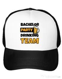 Sapca personalizata Petrecerea burlacilor Bachelor Party Alb