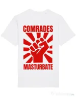 Tricou Burlaci STANLEY STELLA Comrades masturbate Alb