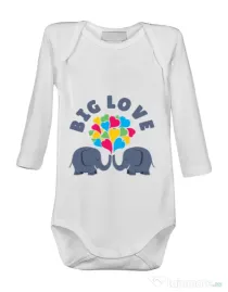 Baby body Big love Alb