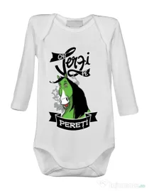Baby body Cai verzi Alb