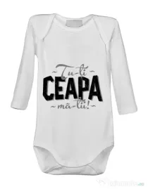 Baby body Ceapa ma-tii Alb
