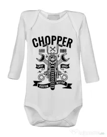 Baby body Chopper Alb