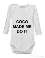 Baby body Coco made me do it Alb