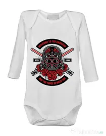 Baby body Darth Vader Sugar Skull Alb