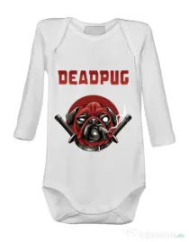 Baby body Deadpug Alb