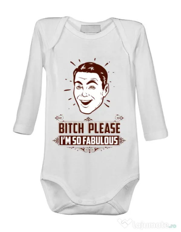Baby body Fabulous Alb