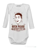 Baby body Fabulous Alb
