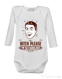 Baby body Fabulous Alb