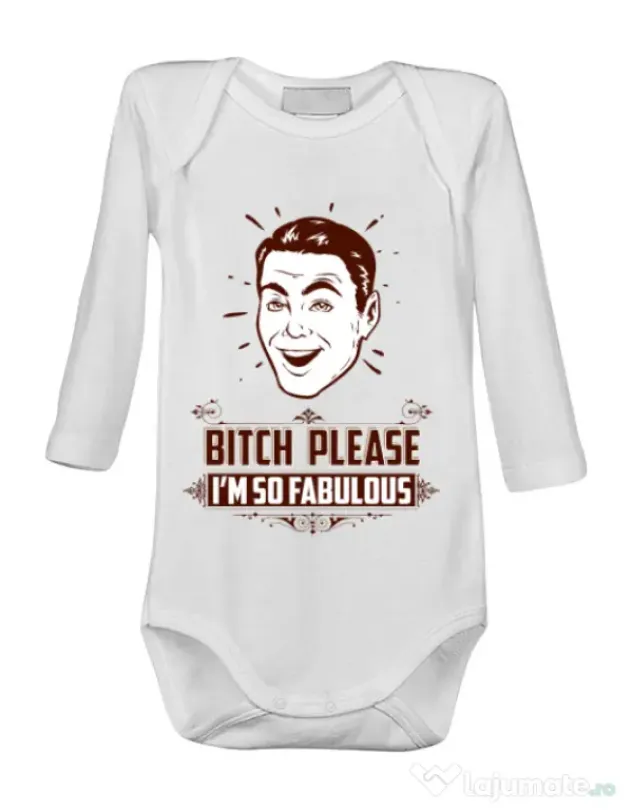 Baby body Fabulous Alb