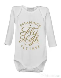 Baby body Fly High Alb