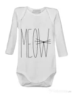 Baby body I am a cat Alb