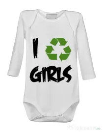 Baby body I recycle girls Alb