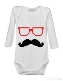 Baby body Pixel mask Alb