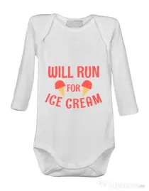 Baby body Running for ice cream Alb