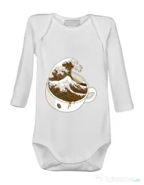 Baby body The Great Wave off Coffee Alb