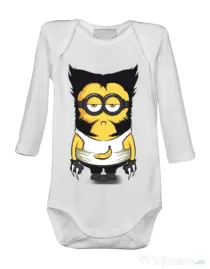 Baby body Wolve minion Alb