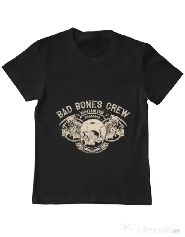 Tricou ADLER copil Grim reaper Negru