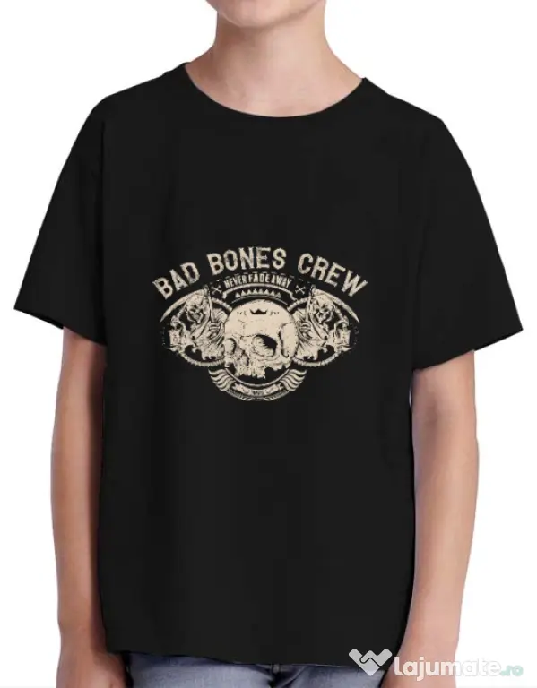 Tricou ADLER copil Grim reaper Negru