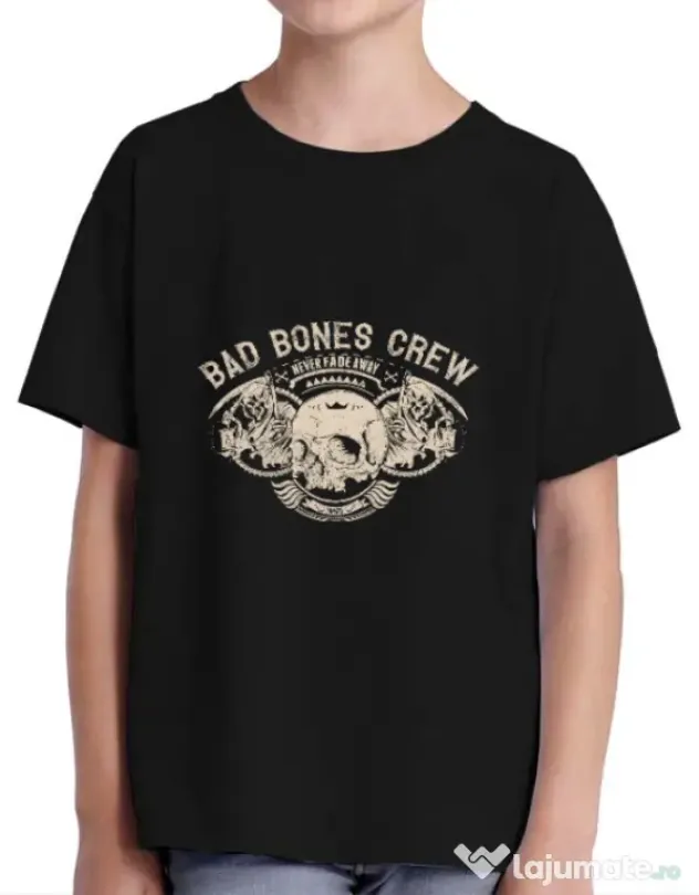 Tricou ADLER copil Grim reaper Negru