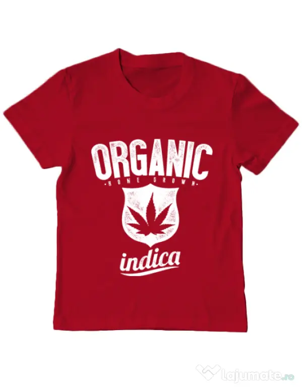 Tricou ADLER copil Indica Rosu