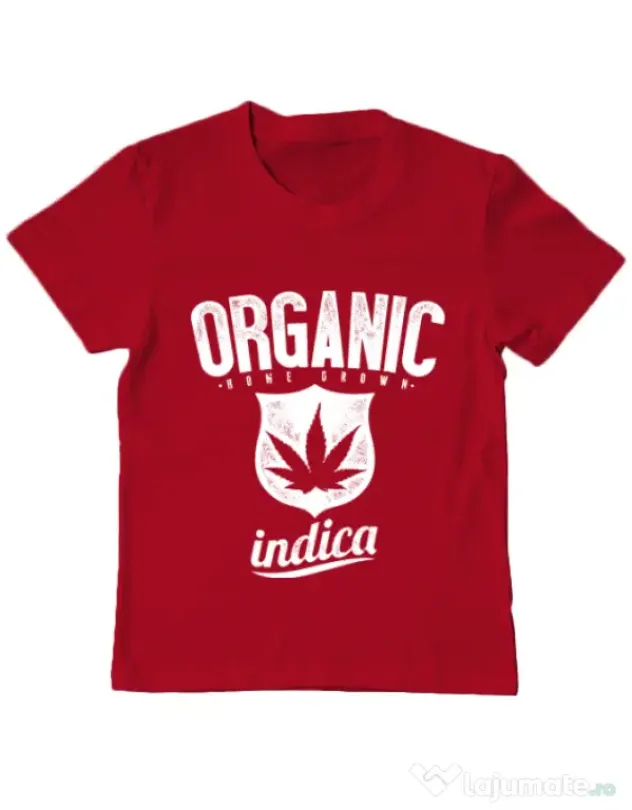 Tricou ADLER copil Indica Rosu