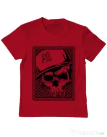 Tricou ADLER copil Minimal Rosu