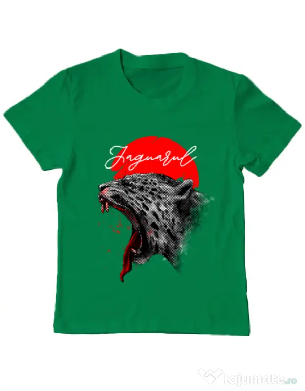 Tricou ADLER copil Scream Verde mediu