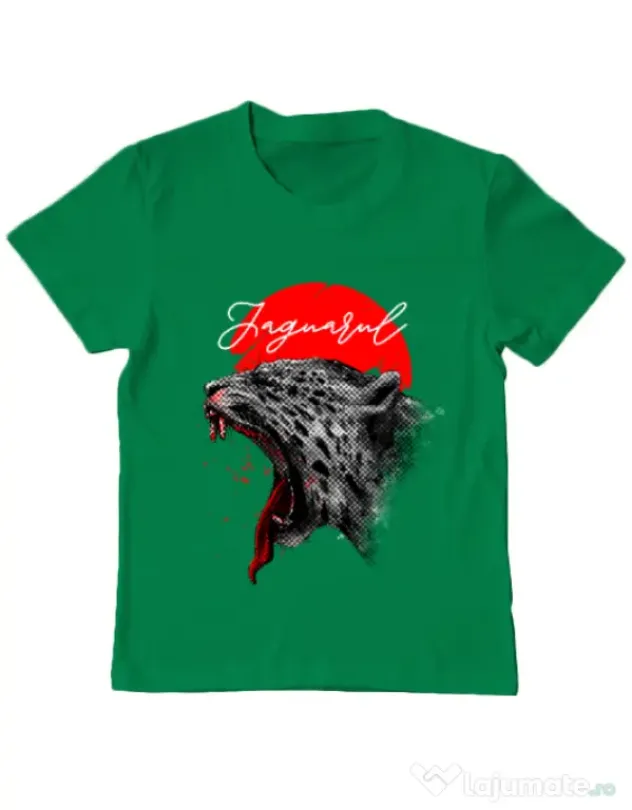 Tricou ADLER copil Scream Verde mediu