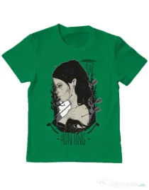 Tricou ADLER copil The hunting Verde mediu