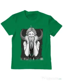 Tricou ADLER copil The Daughters Of The Moon Verde mediu