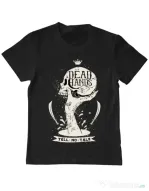 Tricou ADLER copil Dead hands Negru