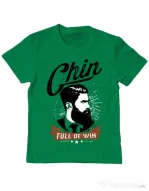 Tricou ADLER copil Chin full of win Verde mediu