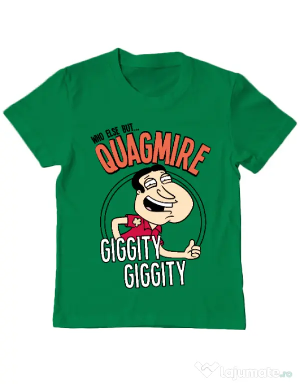 Tricou ADLER copil Who else Verde mediu