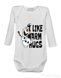 Baby body I like warm hugs Alb