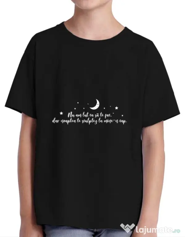 Tricou ADLER copil Nu am lut Negru
