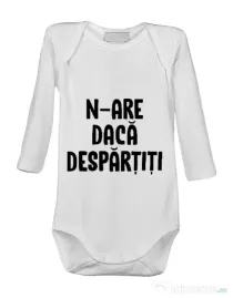 Baby body Nu are sens 2 Alb