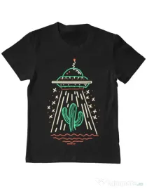 Tricou ADLER copil UFO Negru