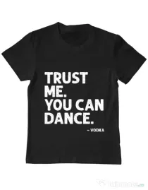Tricou ADLER copil You can dance Negru