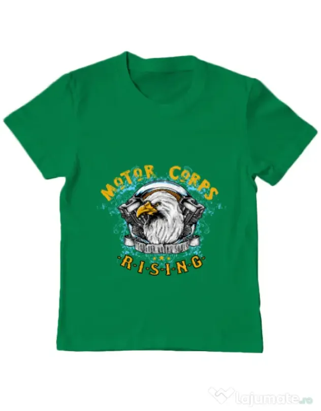 Tricou ADLER copil Eagle Verde mediu