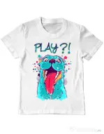Tricou ADLER copil Play Alb