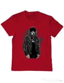 Tricou ADLER copil Sky fighter Rosu