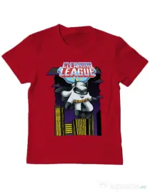 Tricou ADLER copil Cleaning league Glove Rosu