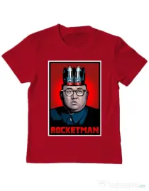 Tricou ADLER copil Rocketman Rosu