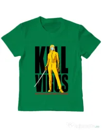 Tricou ADLER copil Kill bill Verde mediu