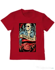 Tricou ADLER copil Immortal Rosu